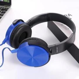 AURICULARES EXTRA BASS CON CABLE XB-450 AZUL