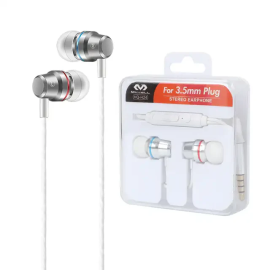 AURICULARES MICCELL 3.5 C/MIC H24 BLANCO