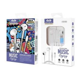 AURICULARES MICCELL TIPO C C/MIC H53 BLANCO