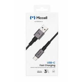 CABLE MICCELL USB - TIPO C MALLADO PREMIUM 3 METROS VQ-D34