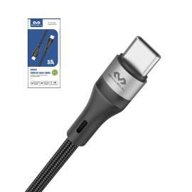 CABLE MICCELL USB - MICRO USB MALLADO PREMIUM 2.4A 1M VQ-D1