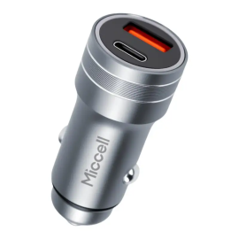 CARGADOR MICCELL AUTO 48W USB-C 30W+ USB 18W C48