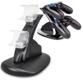 JOYSTICK  CARGADOR SOPORTE 2 JOYSTICK PS4 VERTICAL