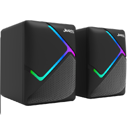 PARLANTES JEDEL GAMER C/LUZ S-526
